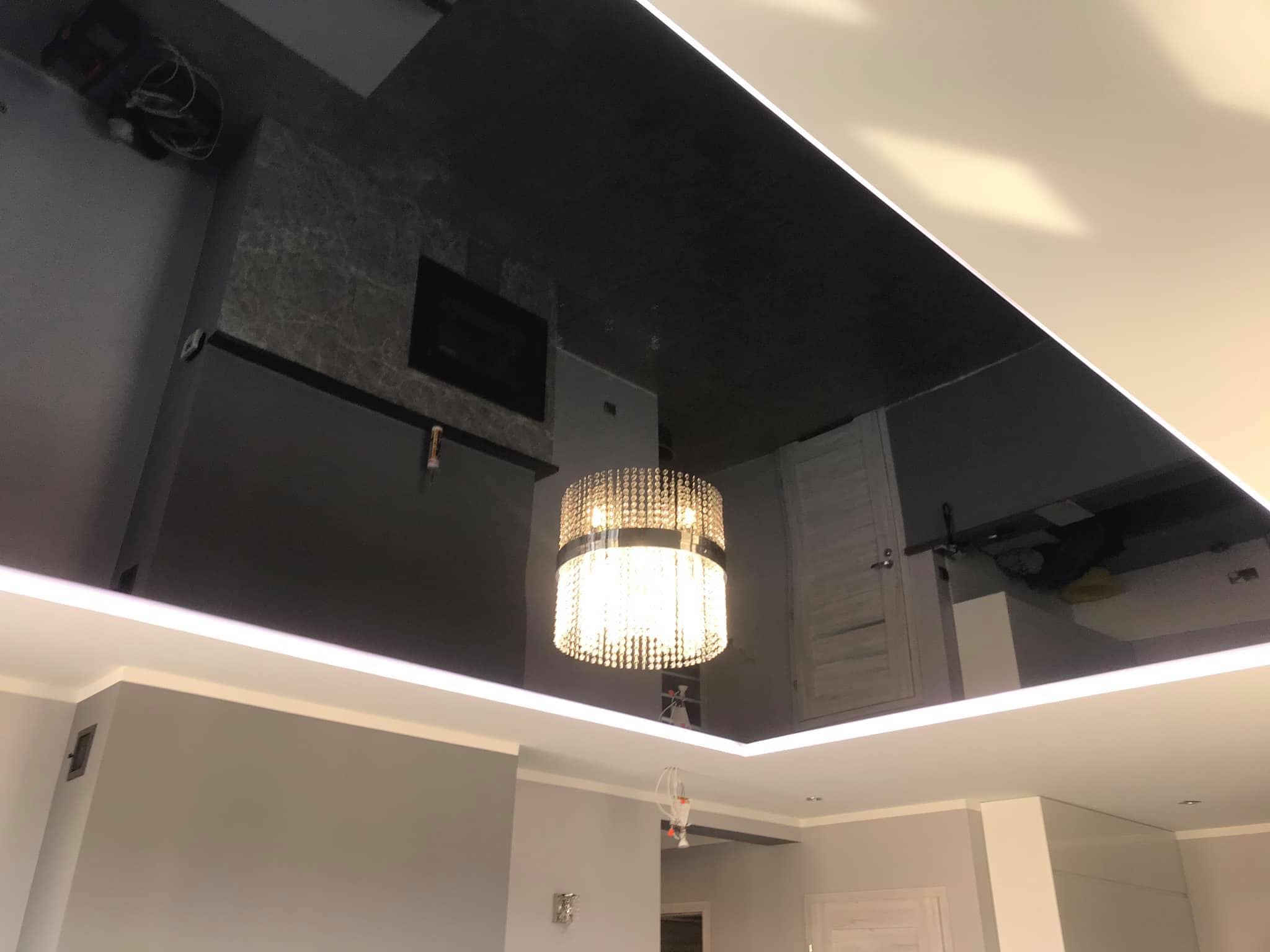 Sufit lustrzany napinany